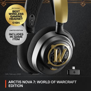 SteelSeries Arctis Nova 7 langattomat pelikuulokkeet (WOW Ltd.Edition)